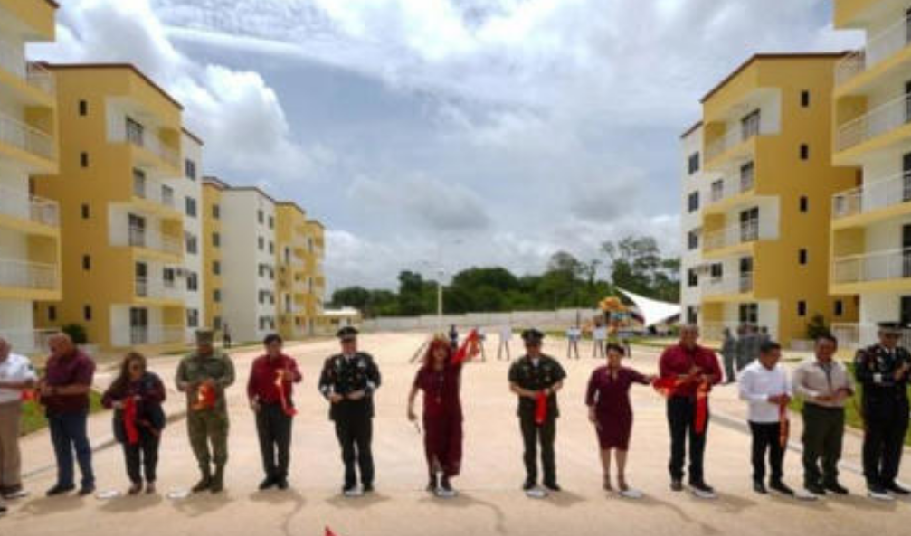 Se consolida la entrega de viviendas militares en Escárcega