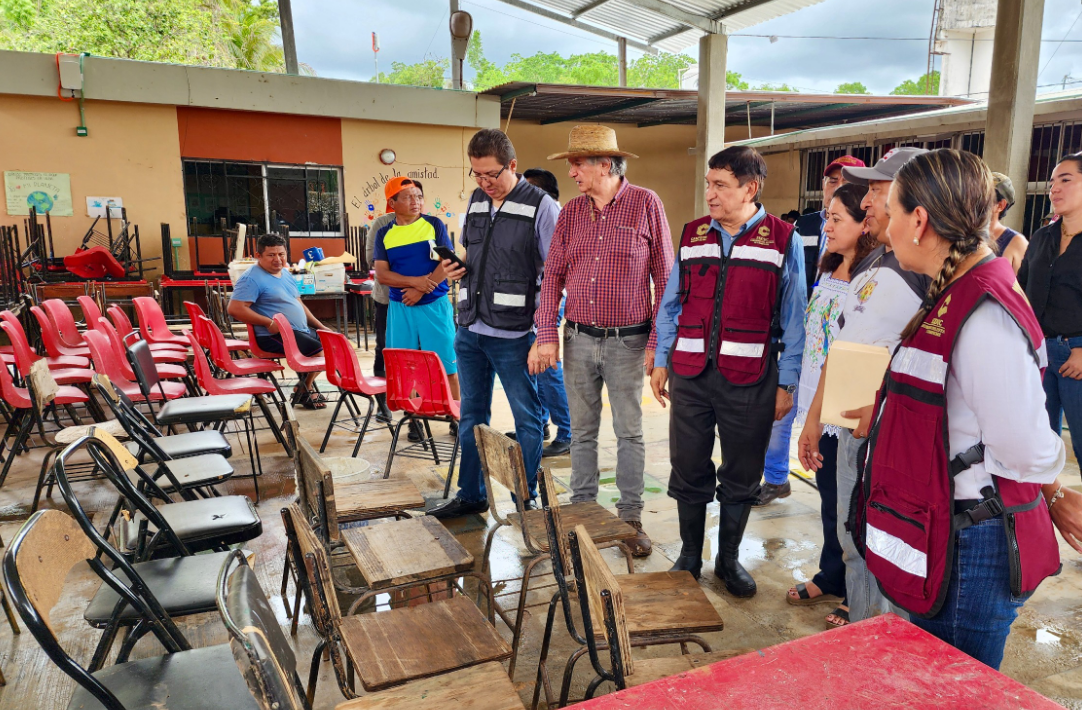 SEDUC garantiza reparar escuelas y atención a daños