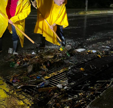 Campeche se inunda por la basura acumulada en alcantarillado
