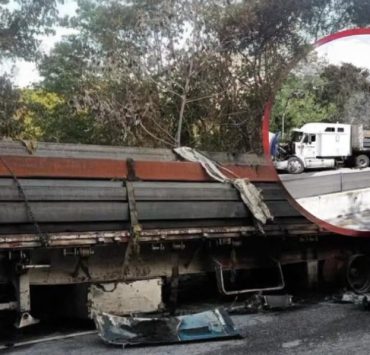 Continúan las investigaciones por accidente en la autopista Campeche–Champotón