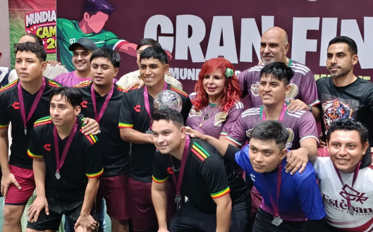 Sansores encabeza la final del "Mundialito Social"