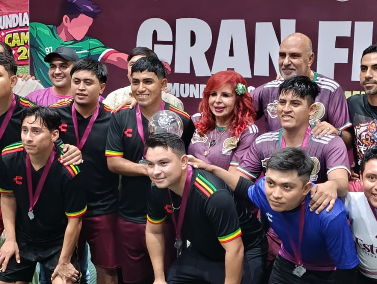 Sansores encabeza la final del "Mundialito Social"