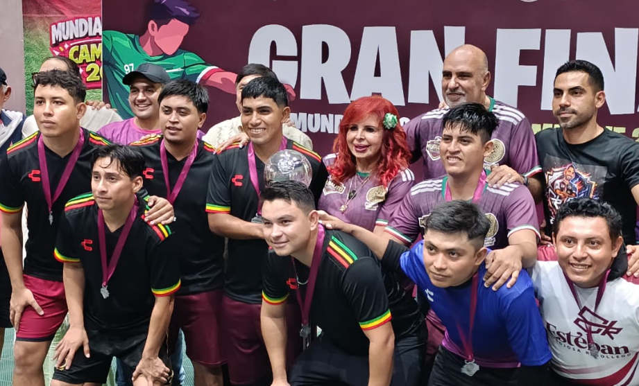 Sansores encabeza la final del "Mundialito Social"