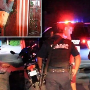 Cortan reja para rescatar a hombre