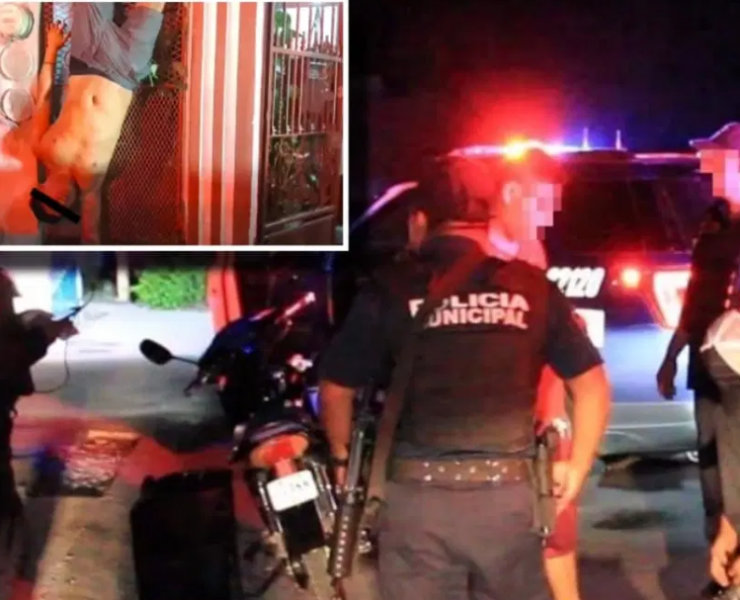 Cortan reja para rescatar a hombre