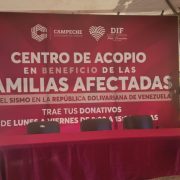 DIF Campeche abre centro de acopio para familias afectadas