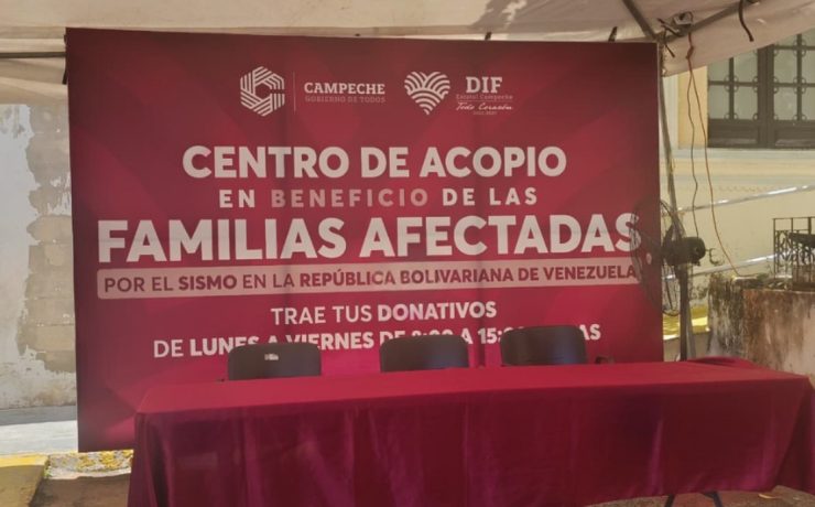 DIF Campeche abre centro de acopio para familias afectadas
