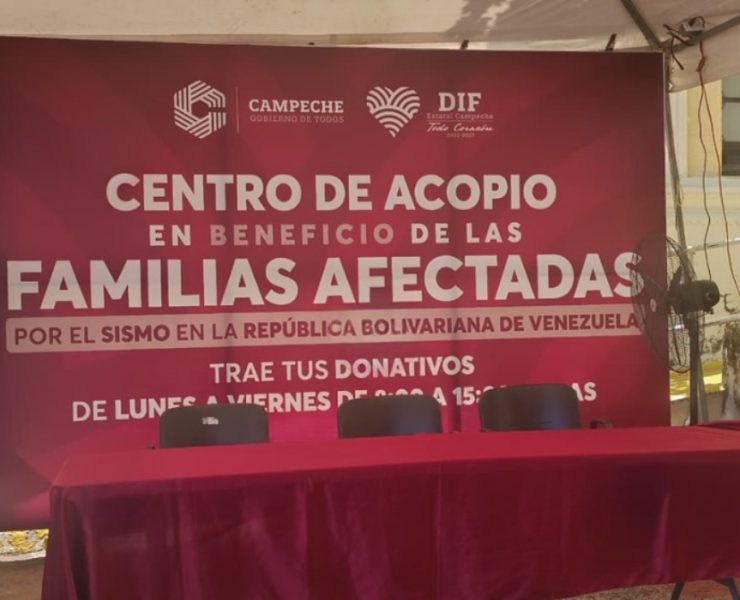 DIF Campeche abre centro de acopio para familias afectadas