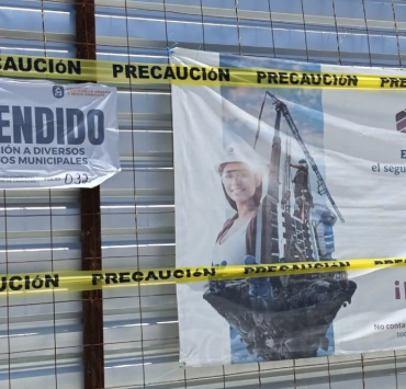 Levantan un muro en "Los Tamarindos"