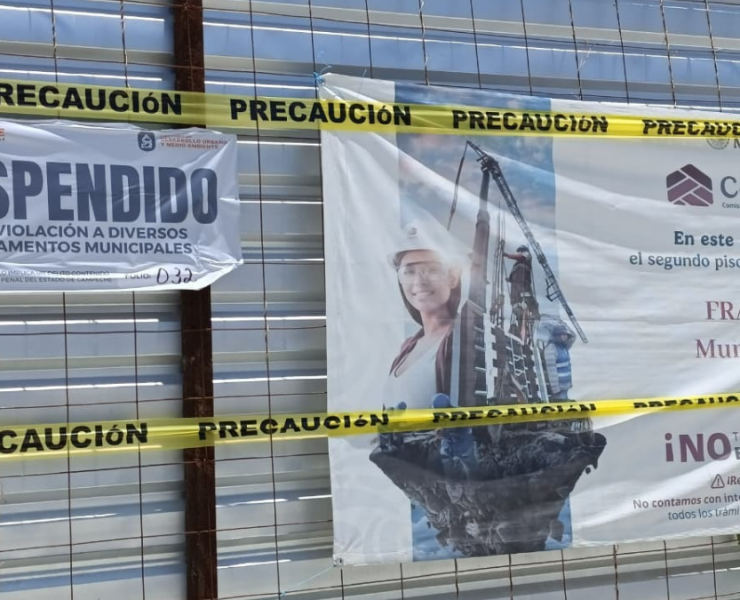 Levantan un muro en "Los Tamarindos"