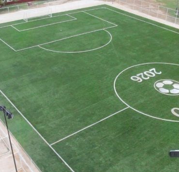 El Gobierno de Campeche inaugura canchas sintéticas