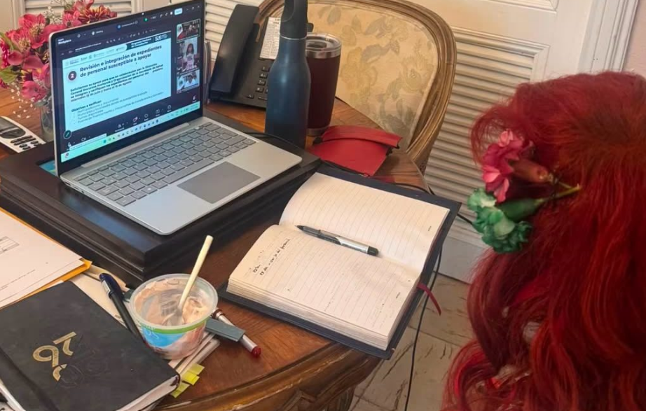 Sansores sostuvo una videoconferencia clave con la presidenta de la República