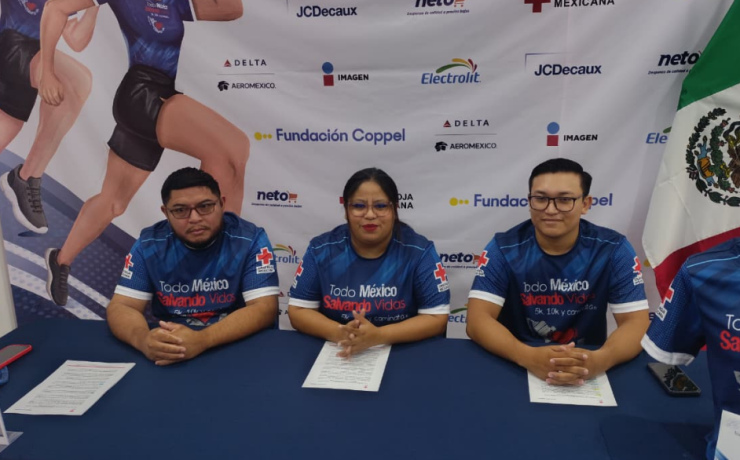 Campeche anuncia la 7a carrera de la Cruz Roja