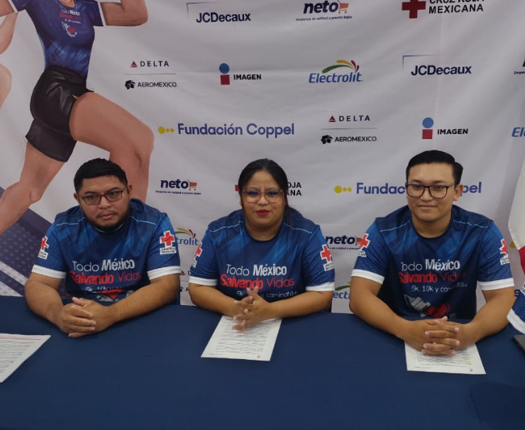 Campeche anuncia la 7a carrera de la Cruz Roja