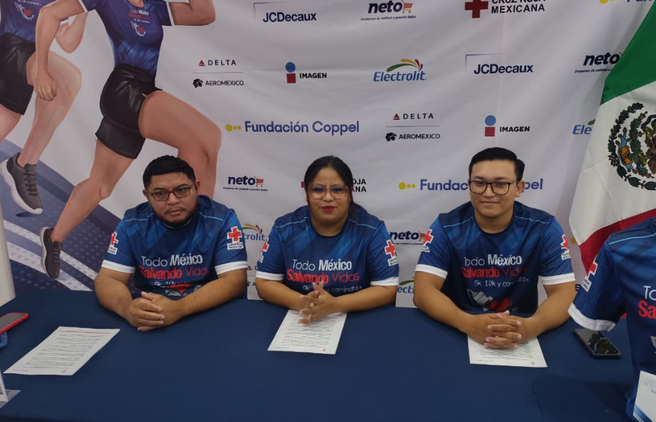Campeche anuncia la 7a carrera de la Cruz Roja