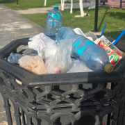 La basura se "apodera" del centro histórico de Campeche