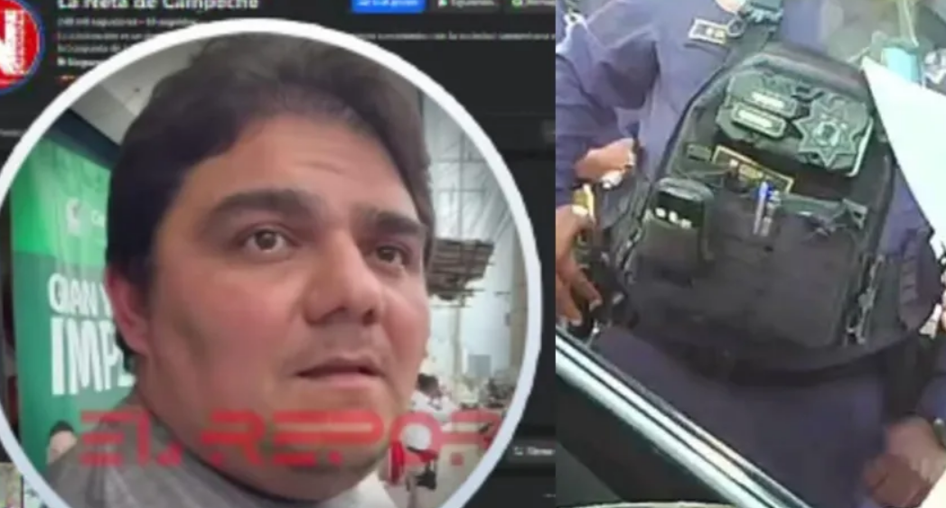Periodista de Campeche denuncia presunto hostigamiento policial