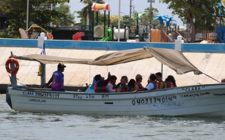 Inauguran el muelle turístico "rosa de los vientos", Campeche