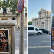 Colocan carteles en Madrid contra Layda Sansores