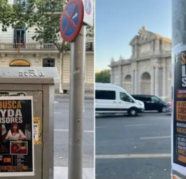 Colocan carteles en Madrid contra Layda Sansores
