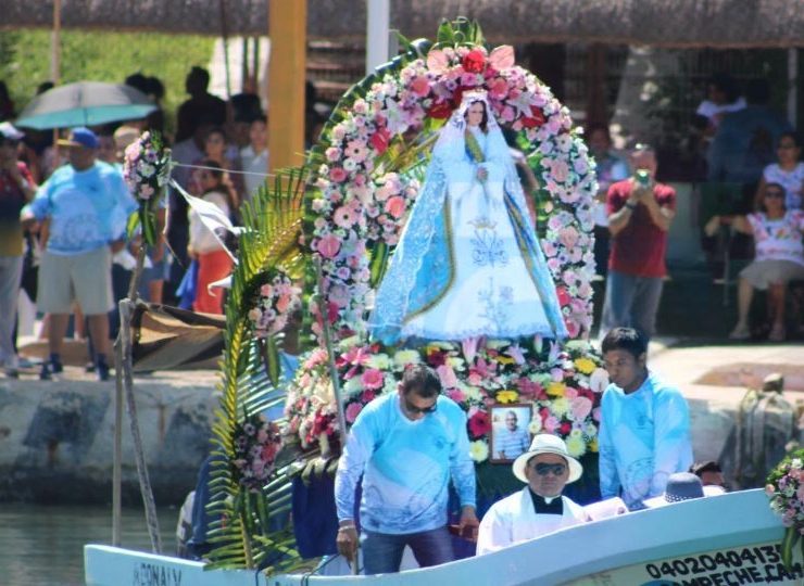 Celebran a la Virgen de la Asunción en Lerma.