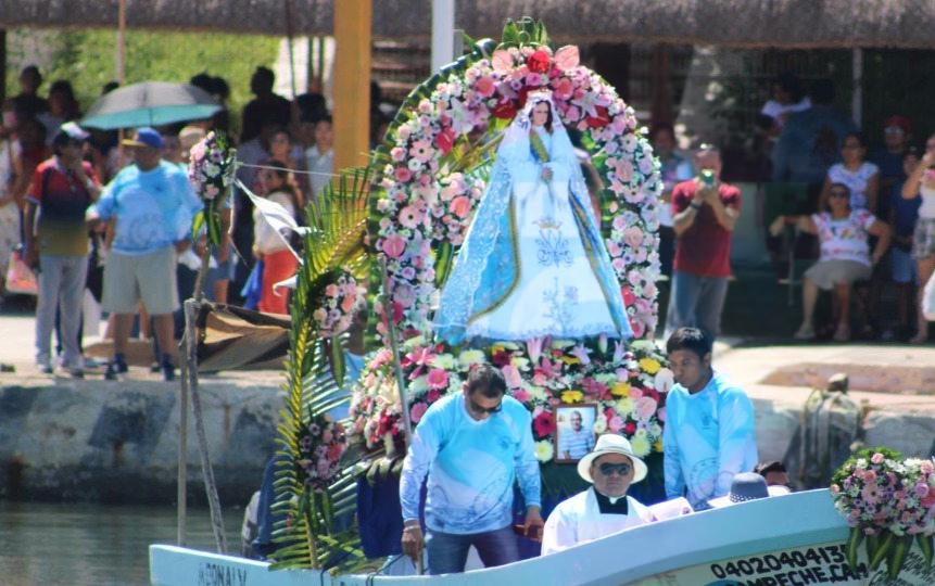 Celebran a la Virgen de la Asunción en Lerma.
