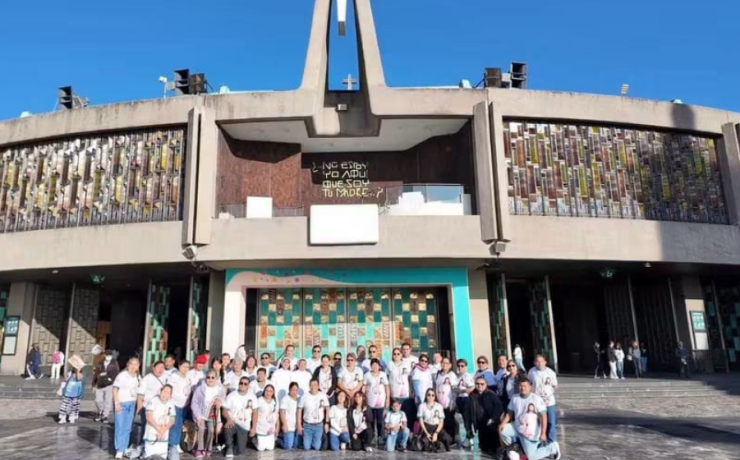 Campechanos llegan a la basílica