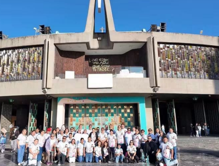 Campechanos llegan a la basílica
