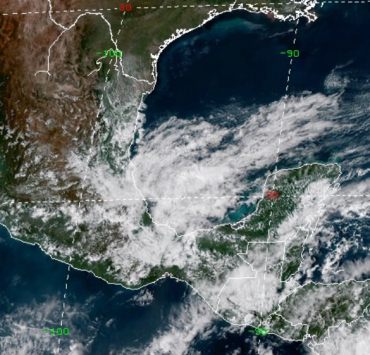 Un fuerte temporal descargará aguaceros en Campeche