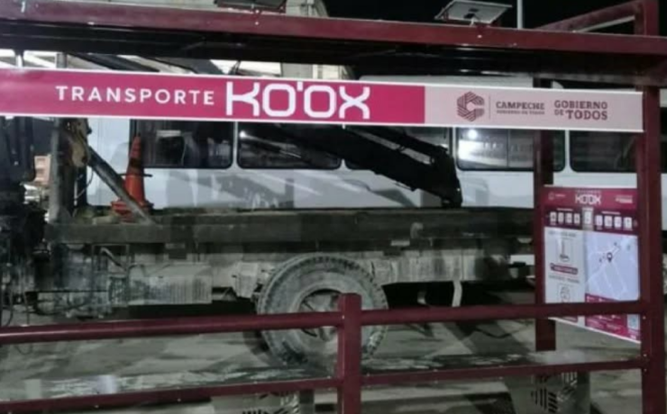 Adaptaran nuevos paraderos Ko'ox en colonias de Campeche