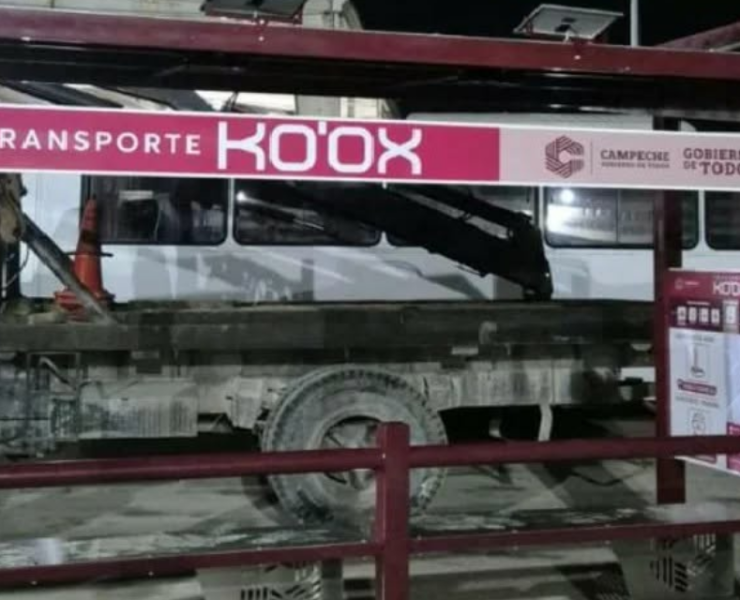 Adaptaran nuevos paraderos Ko'ox en colonias de Campeche