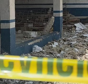Trabajadores descubren robo al llegar a obra de remodelación