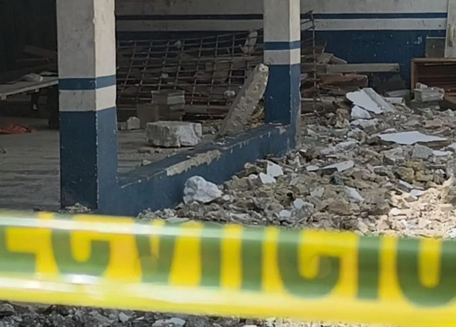 Trabajadores descubren robo al llegar a obra de remodelación