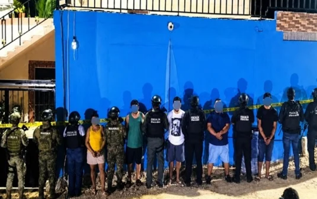 Operativo de seguridad en Hopelchén