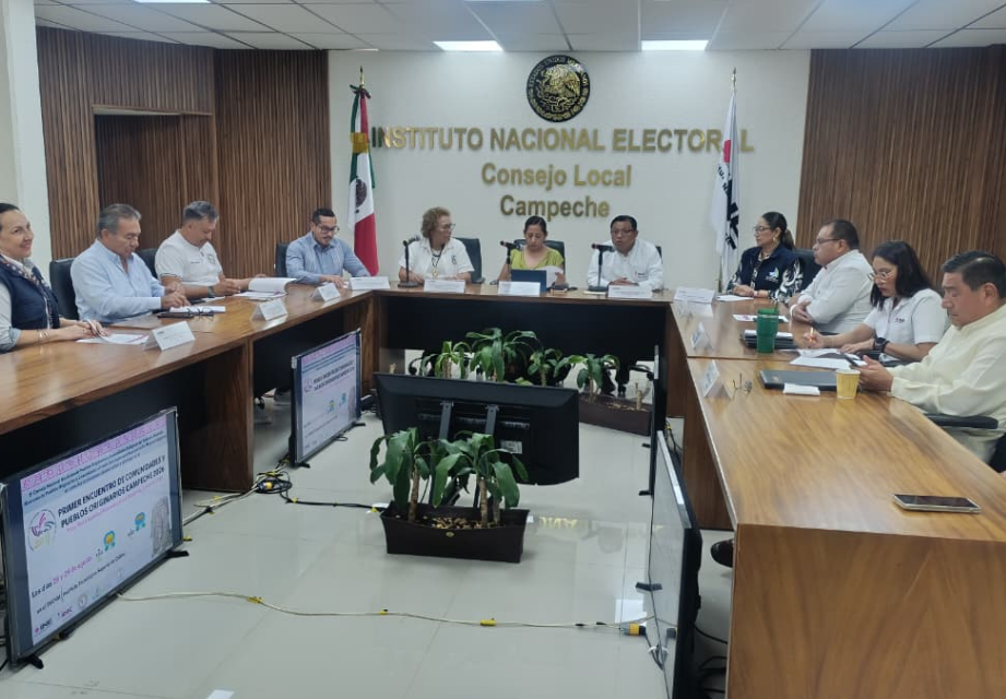 INE presenta encuentro de pueblos originarios