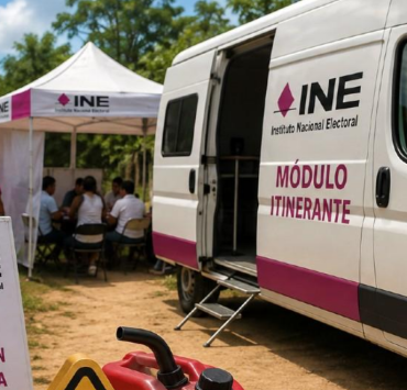 Módulos itinerantes del INE en riesgo por falta de combustible