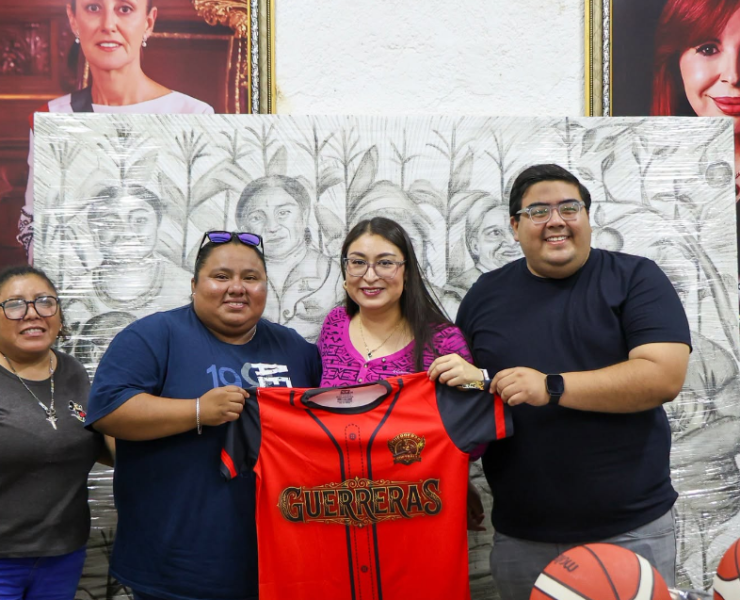 Rescatan biblioteca y cancha en la comunidad Adolfo Ruiz Cortines, Campeche