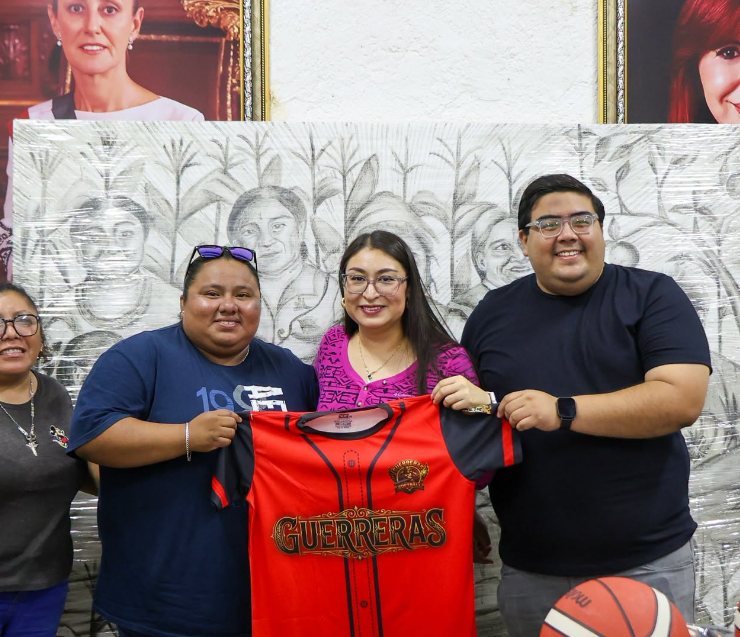 Rescatan biblioteca y cancha en la comunidad Adolfo Ruiz Cortines, Campeche
