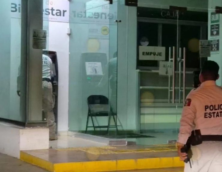 Activan alarma de banco tras detectar a sospechoso