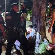 Defiende a una mujer y termina herido en el rostro