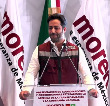 Morena designa a Pablo Gutiérrez Lazarus como coordinador