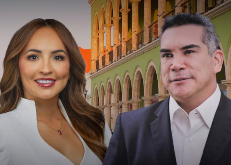 Alejandro Moreno denuncia persecución política contra Biby Rabelo