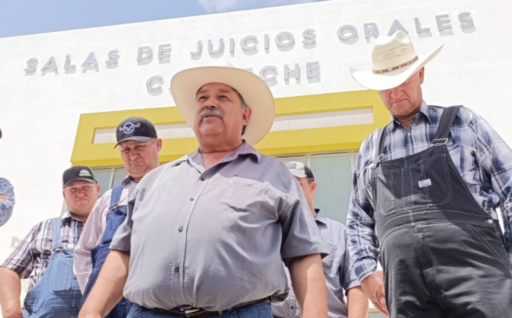 Audiencia judicial de menonitas en Hopelchén tuvo que ser diferida