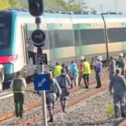 Tren Maya se descarrila en Campeche