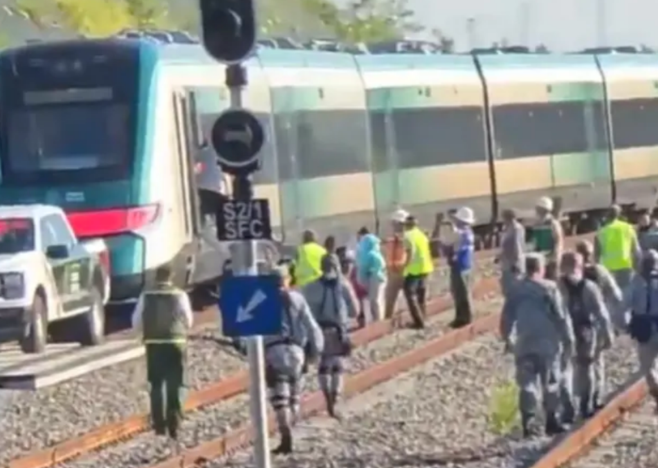 Tren Maya se descarrila en Campeche