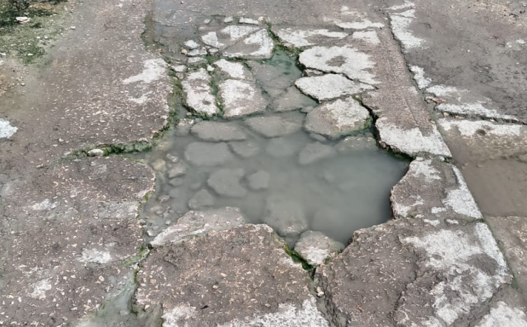Aumentan los reportes de baches en Campeche