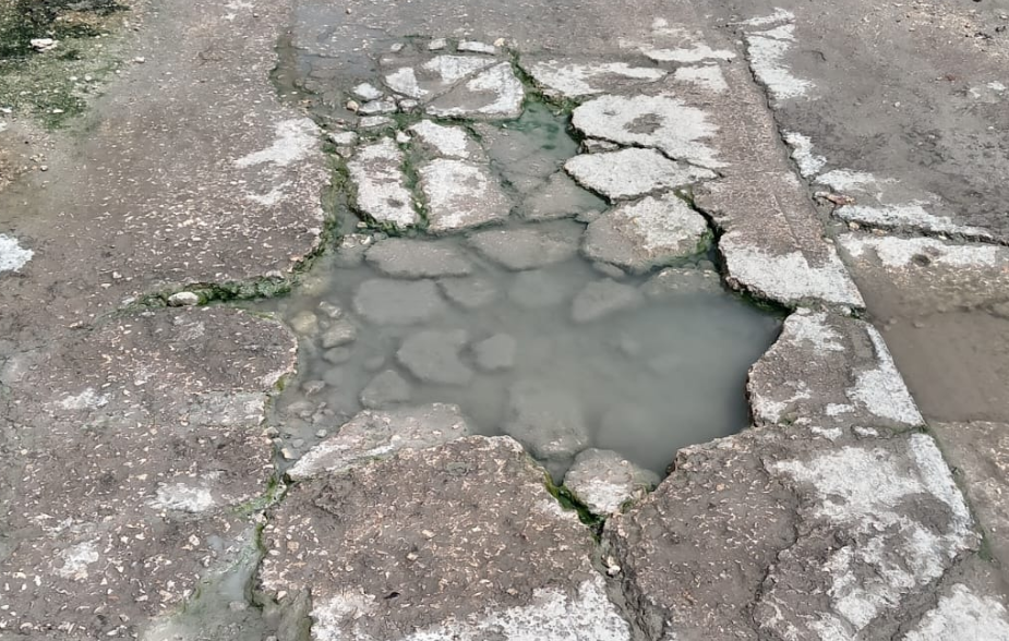 Aumentan los reportes de baches en Campeche