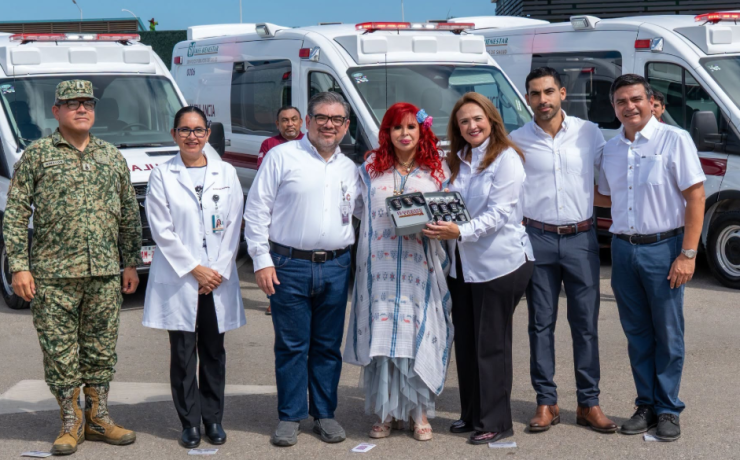 Campeche obtiene nuevas ambulancias