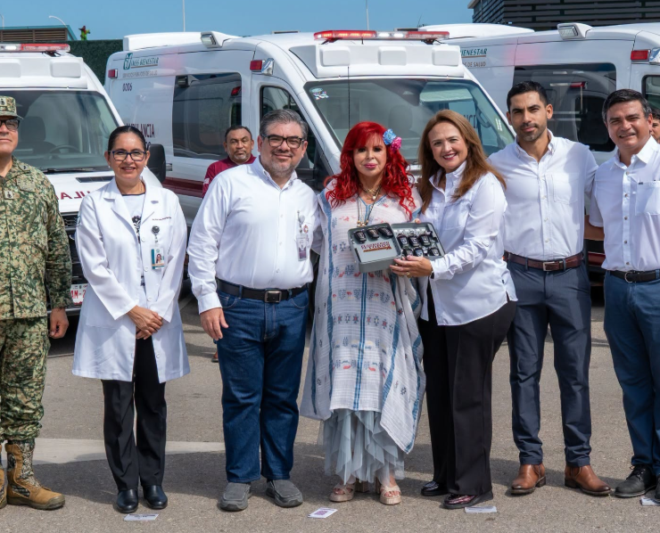 Campeche obtiene nuevas ambulancias