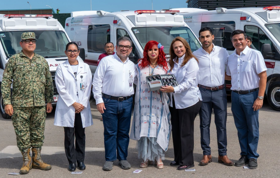 Campeche obtiene nuevas ambulancias